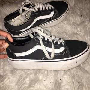 platform old school vans